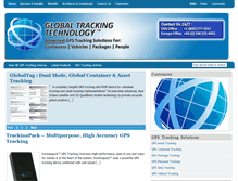 Tablet Screenshot of globaltrackingtechnology.com